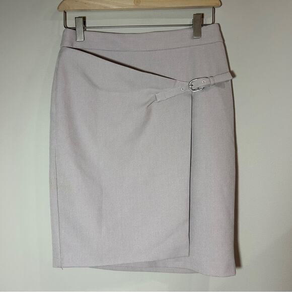 NWT Express Buckle Wrap Pencil Skirt - Picture 1 of 8